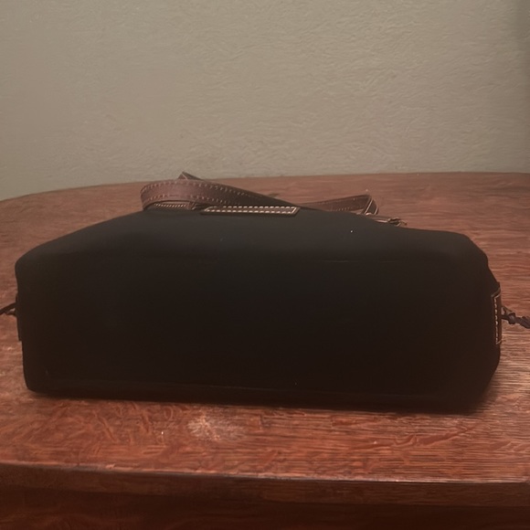 Dooney & Bourke Canvas Wakefield Tassel Tote - Picture 7 of 12